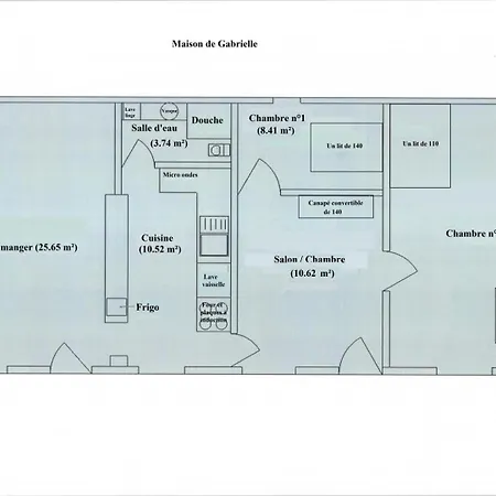 La Maison De Gabrielle * Villepail